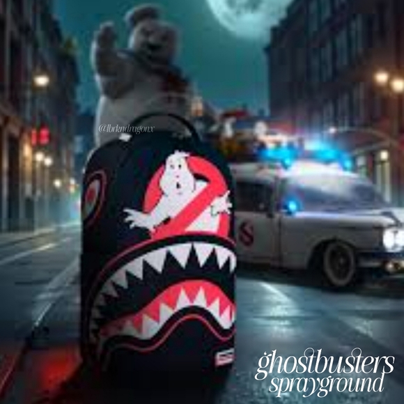 NWT Sprayground Ghostbusters Backpack Last 1 Unisex Boys Girls Back.to School - Picture 11 of 14